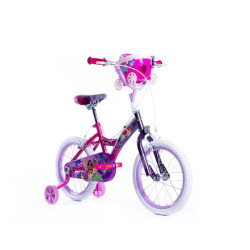 Huffy Princess 16" pyörä, vaaleanpunainen