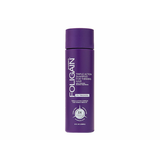 Foligain - Shampoo hiustenlähtöä vastaan Triple Action (naisten shampoo) 236 ml