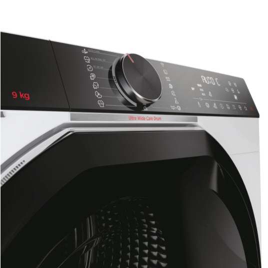 Hoover | Pyykinpesukone | H7W449AMBC-S | Energiatehokkuusluokka A | Edestä lastaus | Pesukapasiteetti 9 kg | 1400 RPM | Syvyys 51 cm Leveys 60 cm LED | Höyrytoiminto | Wi-Fi | Valkoinen