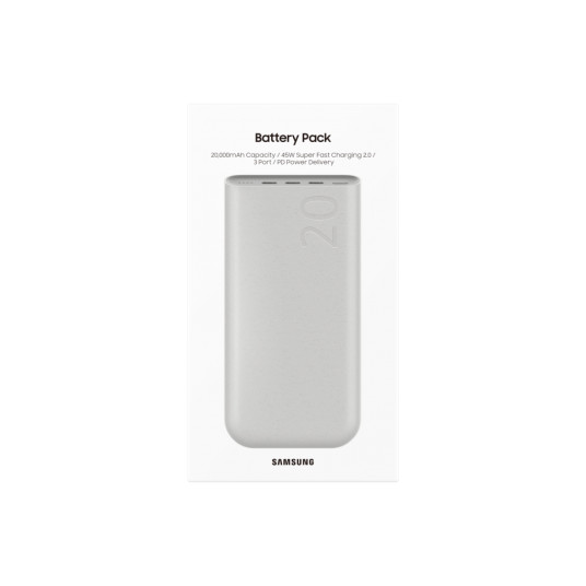 Ulkoinen akku Samsung 20Ah Battery Pack (SFC 45W) Beige