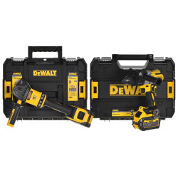 Porakone ja terä, hiomakone DeWalt Combo DCK2055T2T