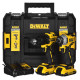 Set Combo 18V DCD709+DCF809 2x2.0Ah DEWALT