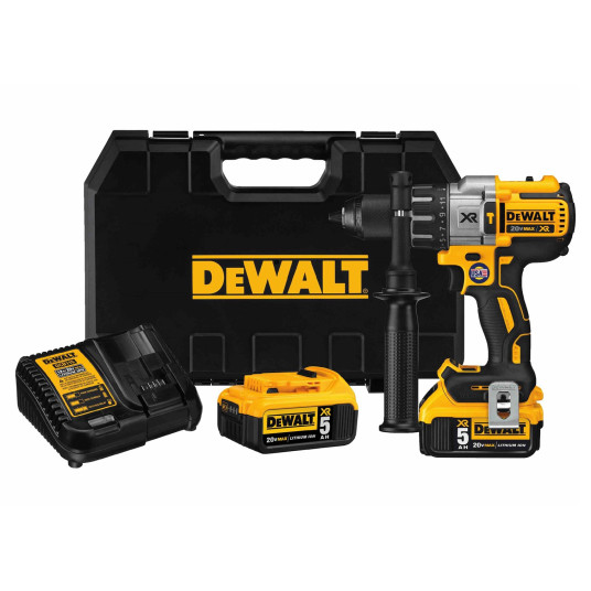 DEWALT DCD996P2 porakone avaimeton 2,1 kg musta, keltainen