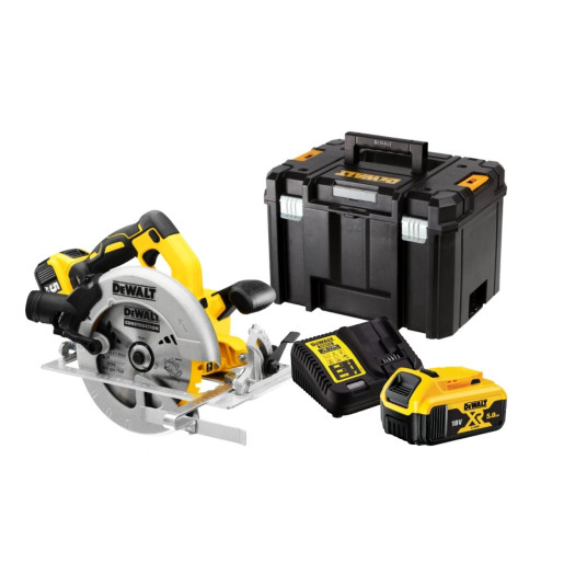 DEWALT DCS570P2-QW kannettava pyörösaha 18,4 cm keltainen 5500 rpm