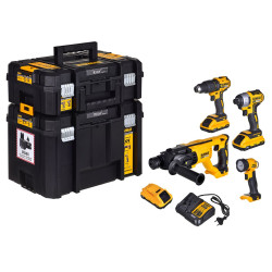 Aseta COMBO 18V DCD778+DCF787+DCH033+DCL040 DEWALT