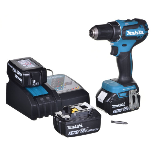 MAKITA DDF485RF3J akkuporakone 3x 18V 3Ah