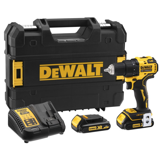 DEWALT DCD708S2T poraava avaimeton musta, keltainen