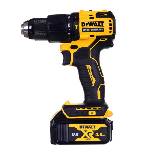 DEWALT DCD709M2T akkuporakone 2x 18V 4Ah TSTAK musta, keltainen