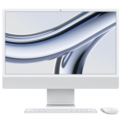 iMac 24” 4.5K Retina, Apple M3 8C CPU, 8C GPU/8GB/256GB SSD/Silver/RUS