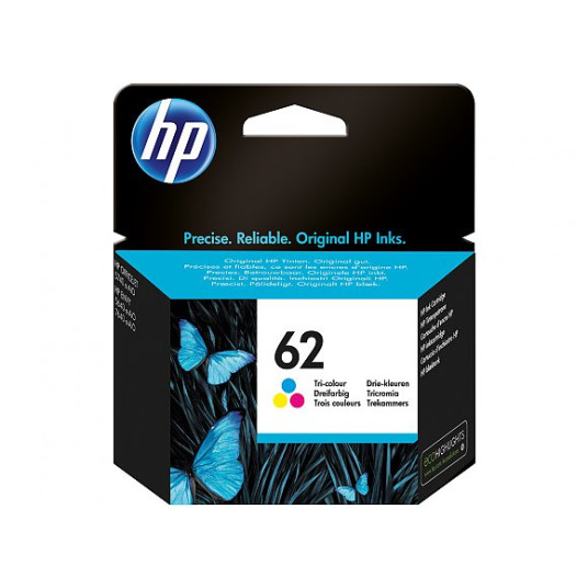 "HP Tinte 62 C2P06AE Color (syaani/magenta/keltainen)"