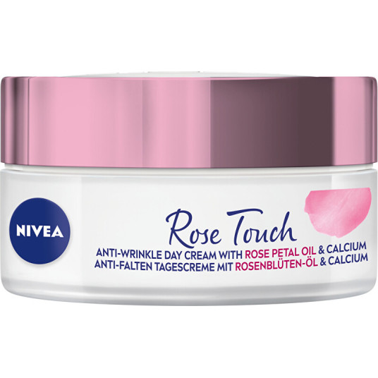 Nivea - Päivittäinen ryppyjä ehkäisevä voide ruusuöljyllä ja kalsiumilla Rose Touch (Anti-Wrinkle Day Cream) 50 ml
