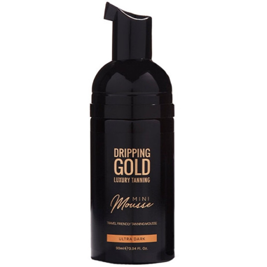 Dripping Gold - Travel itseruskettava vaahto Ultra Dark (Mini Mousse) 90 ml