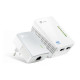 TP-LINK Powerline Adapters Kit TL-WPA4220 KIT 10/100 Mbit/s, Ethernet LAN (RJ-45) portit 2, 802.11n, 2.4GHz, Wi-Fi-tiedonsiirtonopeus (max) 300 Mbit/s