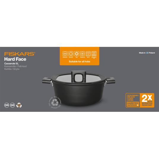 Pot New Hard Face 5 l/26 cm, kannella