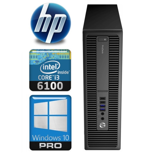 HP 600 G2 SFF i3-6100 8GB 1TB WIN10Pro