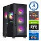 INTOP AQUA Ryzen 7 7700X 64GB DDR5 500SSD M.2 NVME+2TB RTX4060Ti 8GB WIN11