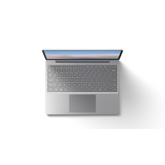 Microsoft Surface Laptop Go Intel® Core™ i5 i5-1035G1 Kannettava 31,6 cm (12,4") Kosketusnäyttö 8 Gt LPDDR4x-SDRAM 256 Gt SSD Wi-Fi 6 (802.11ax) Windows 10 Pro Platinum