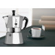 Bialetti Moka Express Moka keittoastia 0,55 L Musta, hopea