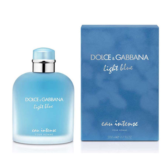 Dolce &amp; Gabbana - Vaaleansininen Eau Intense Pour Homme - EDP - 2 ml - spray suihkulla