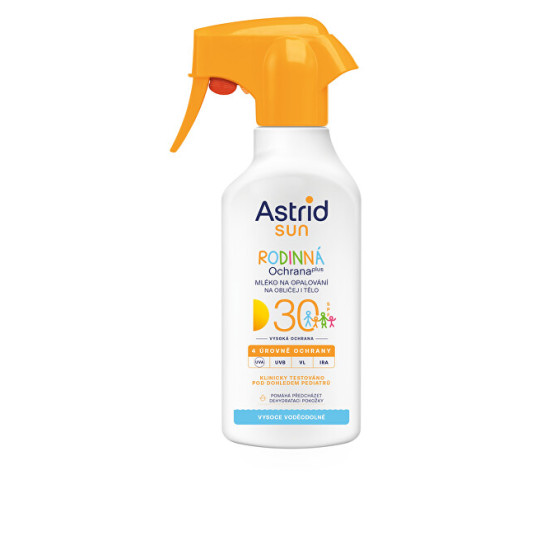 Astrid - Family spray rusketusvoide SPF 30 Sun 270 ml