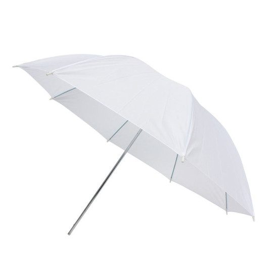 Caruba Flash sateenvarjo läpinäkyvä valkoinen 80cm