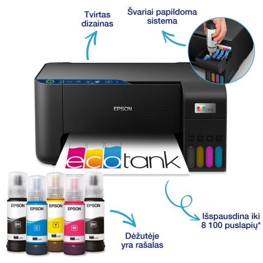 Epson EcoTank L3271 mustesuihkutulostin