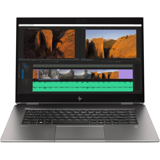 HP ZBook Studio G5 15.6 Intel Core i7-9850H (6C/12T, 2.6-4.6 Ghz, 12 Mt)|NVIDIA Quadro P2000|32GB DDR4|512GB SSD|HP Sure View -näyttö 39,62 cm (15,6 tuuman LED-valo) HD-verkkokamera|Win 11 PRO|Päiv