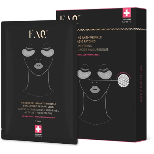 FOREO - Microneedling Anti-Wrinkle Hyaluronic Acid Patches FAQ (Microneedling Anti-Wrinkle Hyaluronic Acid Patches) 3 x 2 kpl.