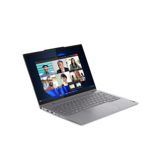 Lenovo ThinkBook 14 2-in-1 Gen 4 Touch 14 WUXGA ULT7-155U/16GB/512GB/Intel Graphics/WIN11 Pro/ENG Taustavalaistu kbd/harmaa/FP/2Y Takuu | Lenovo