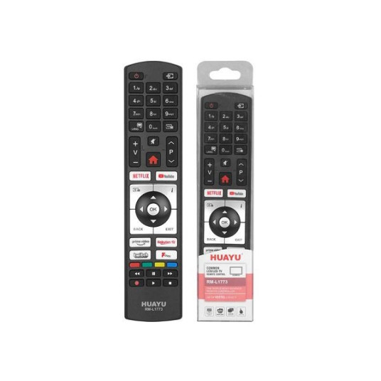 Lamex LXH1773 television kaukosäädin TV LCD VESTEL RM-L1773 SMART / NETFLIX / YOUTUBE / PRIME VIDEO / RAKUTEN