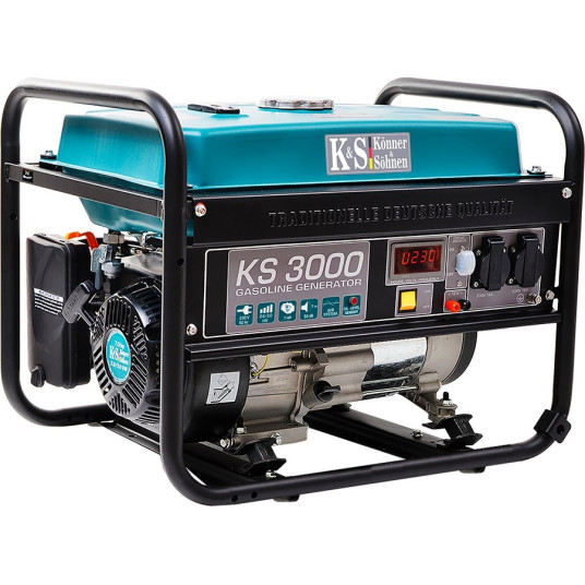KÖNNER & SÖHNEN BENSIINIVOIMALAITOS/GENERAATTORI 2,6KW 230V KS 3000
