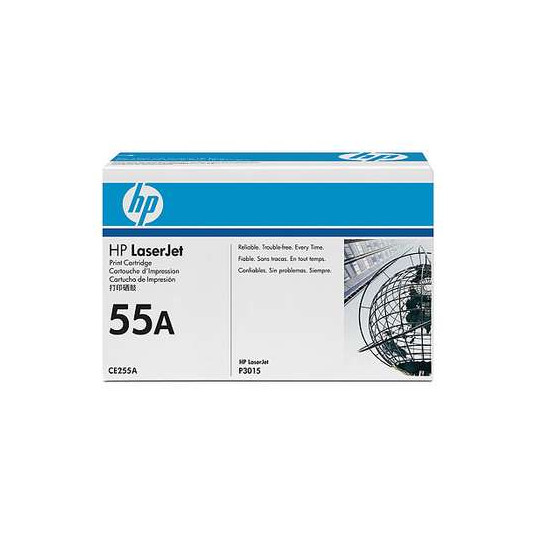 "HP Toner 55A CE255A Schwarz"