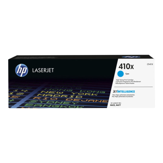 "HP Toner 410X CF411X Syaani High Capacity"