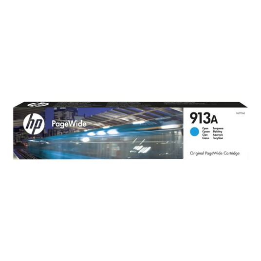 "HP Tinte 913A F6T77AE syaani"