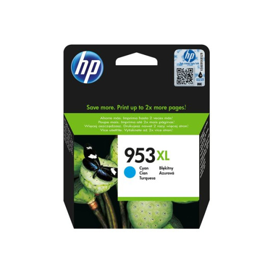 "HP Ink 953XL F6U16AE syaani"