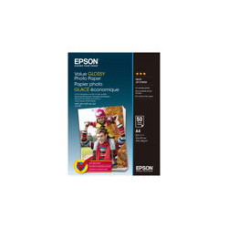 Epson Value Glossy Photo Paper -valokuvapaperi, A4, 50 arkkia