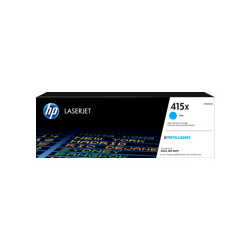 "HP Toner 415X W2031X Cyan bis zu 6.000 Seiten"