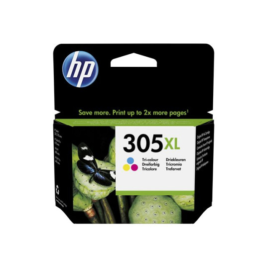 "HP Tinte 305XL 3YM63AE Color (syaani/magenta/keltainen)"