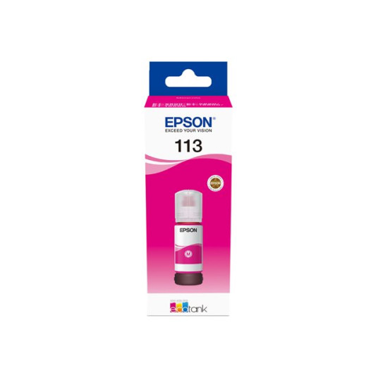 Epson 113 EcoTank -mustepullo, magenta