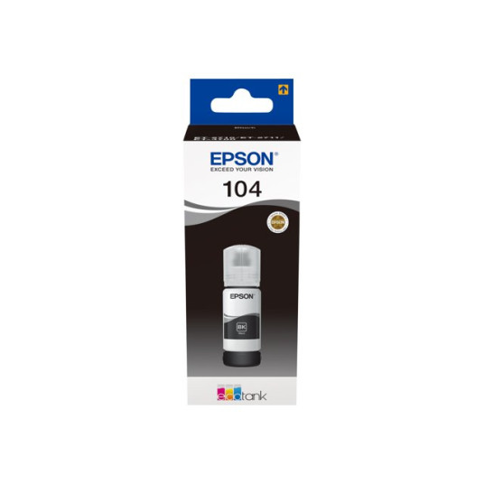 EPSON ECOTANK 104 MUSTA MUSTEPULLO