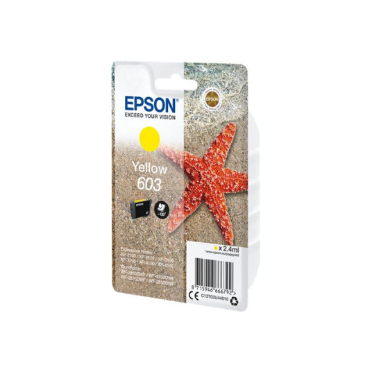 EPSON STARFISH SINGLEPACK YELLOW 603 INK