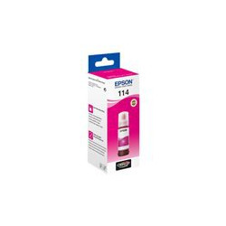 Epson 114 EcoTank -mustepullo, magenta