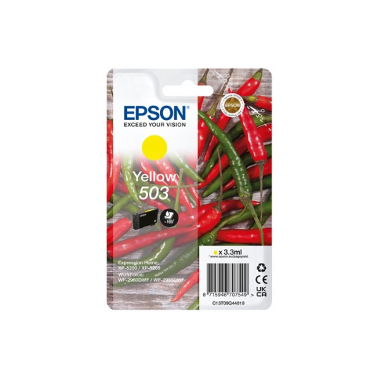 EPSON CHILI SINGLEPACK KELTAINEN 503 MUSTE