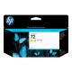 HP 72 muste keltainen Vivera 130ml