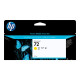 HP 72 muste keltainen Vivera 130ml