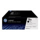 HP 2x Toner CE278A musta HV