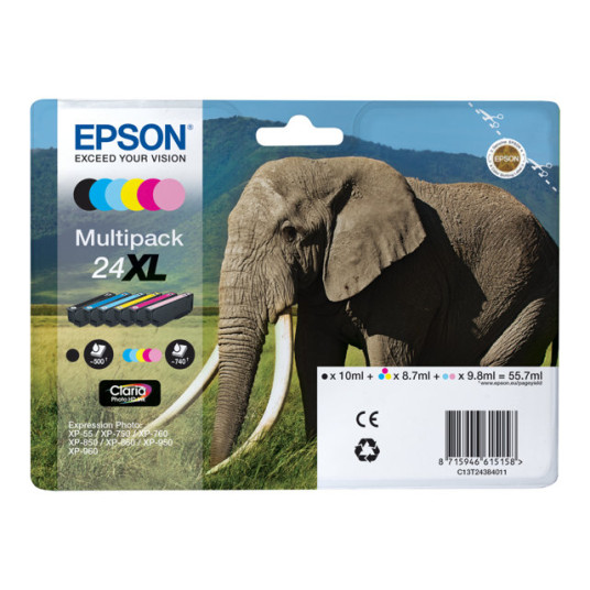 EPSON Ink Cartridge Multipack 6 tuuman 24XL