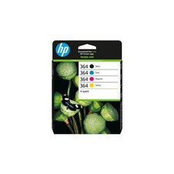 HP 364 CMYK -mustepatruunan yhdistelmäpaketti 4