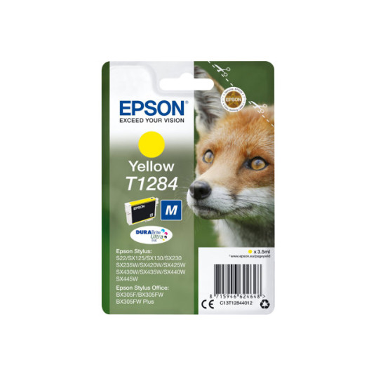 Mustepatruuna EPSON T1284 Keltainen