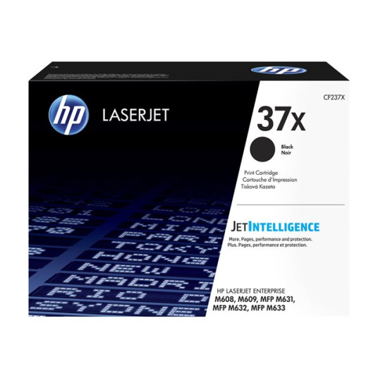 HP 37X LaserJet värikasetti musta HY